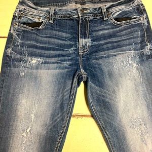 Women’s  Jeans Miss Me 34 mid rise easy ankle skinny